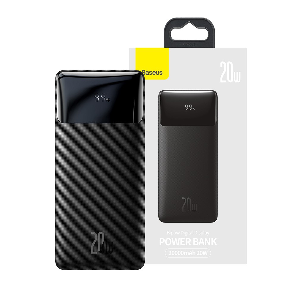 Baseus Bipow 20W 10000mAh Digital Display Fast Charging Power Bank