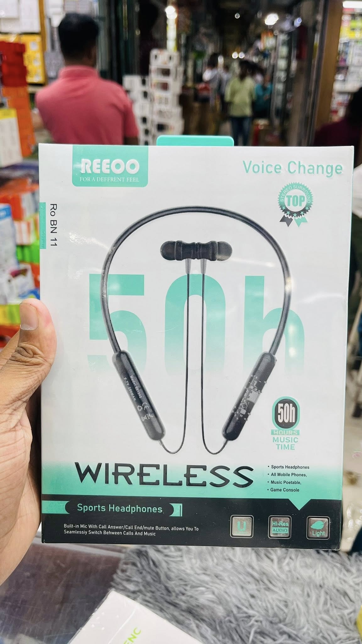 Reeoo Wireless Neckband – Ro Bn11