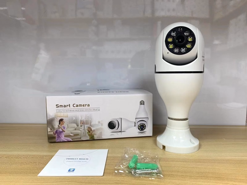 V380 PRO E27 360 Degree 1080P Wireless Home Security IP Camera