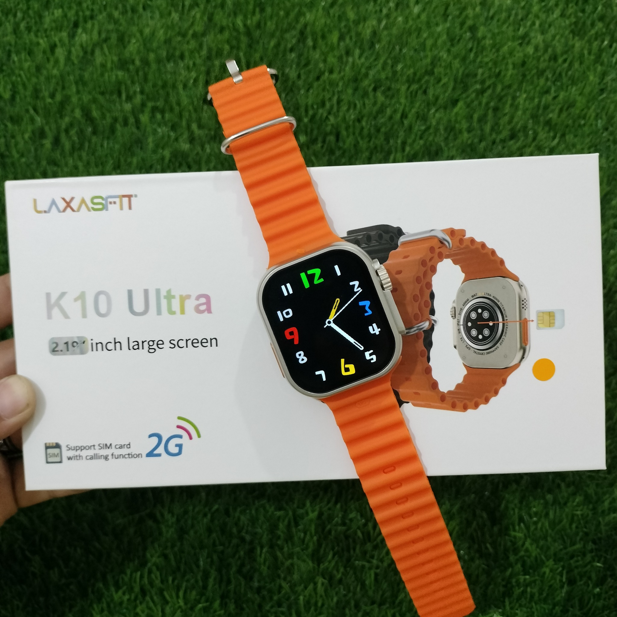 K10 Ultra Sim Supported Smart Watch