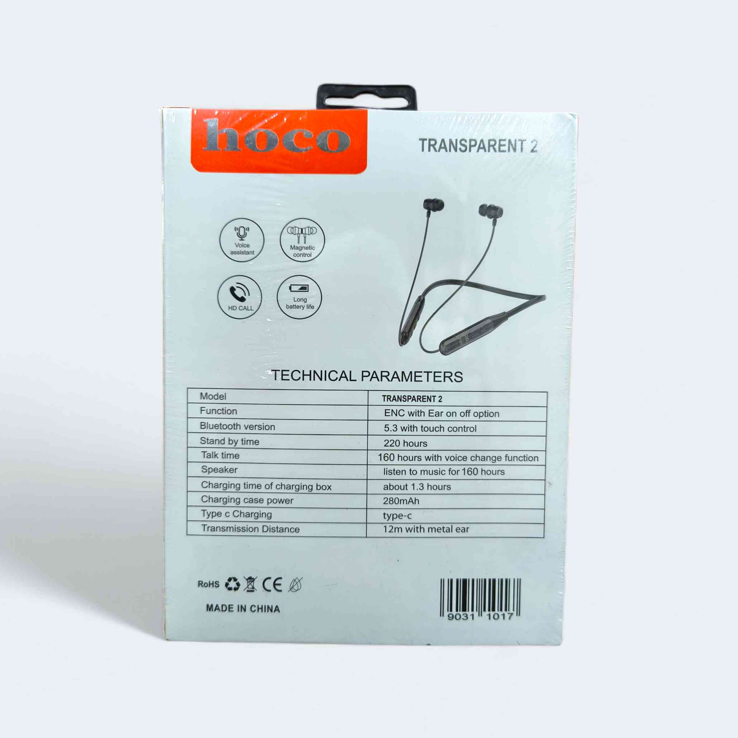 Hoco Transparent 2 Neckband
