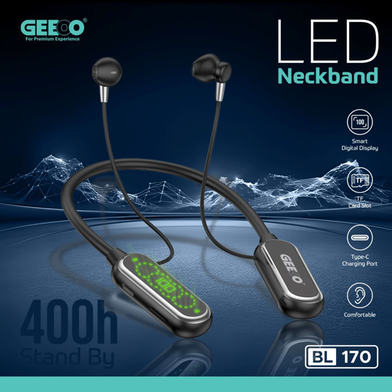 GEEOO BL170 LED Display Neckband
