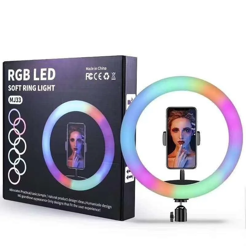 MJ26 RGB LED Soft Ring Light 26cm (10inches)