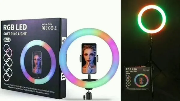 MJ33 RGB LED Soft Ring Light