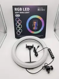 MJ33 RGB LED Soft Ring Light