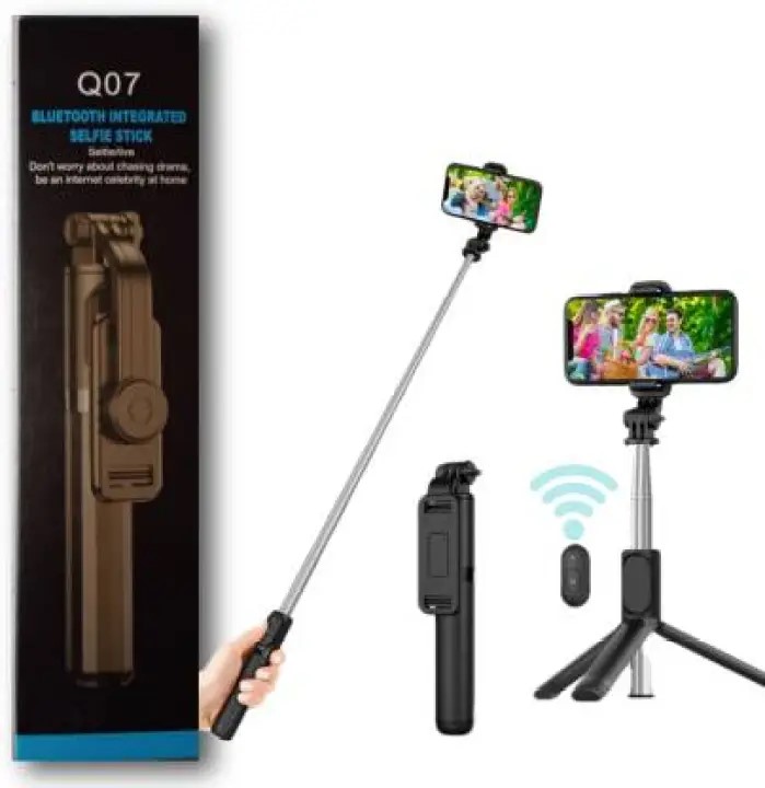 Q07 Bluetooth Integrated Selfie Stick