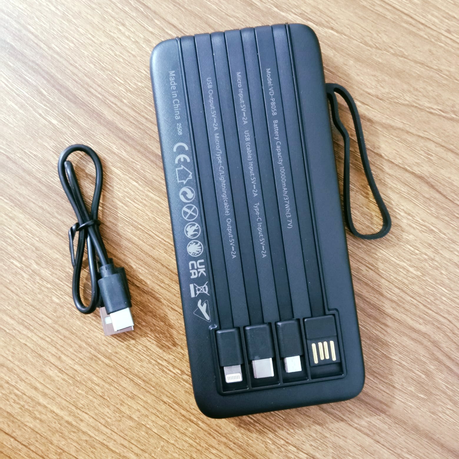 Ven-Dens VD-PB058 10000mAh Power Bank
