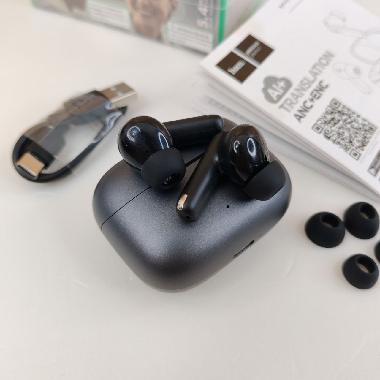 Hoco EQ27 AI ANC+ENC Smart AI Translation Earbuds