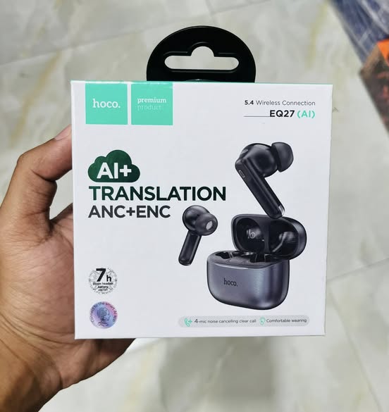 Hoco EQ27 AI ANC+ENC Smart AI Translation Earbuds