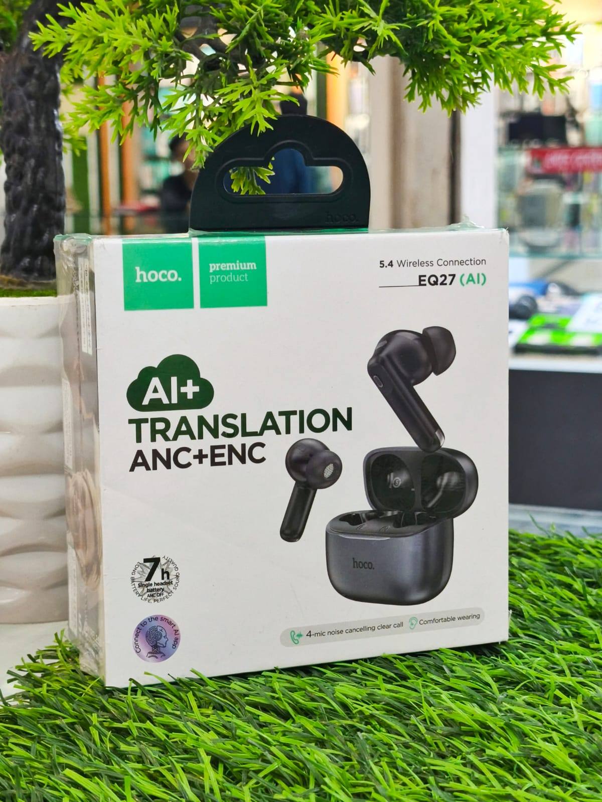 Hoco EQ27 AI ANC+ENC Smart AI Translation Earbuds
