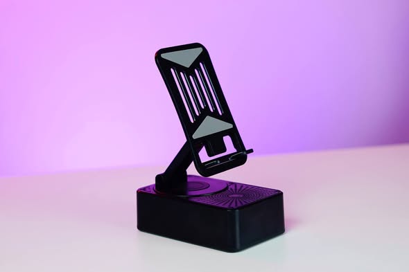 3-in-1 Wireless Speaker – Music, Phone Stand & Power Bank
