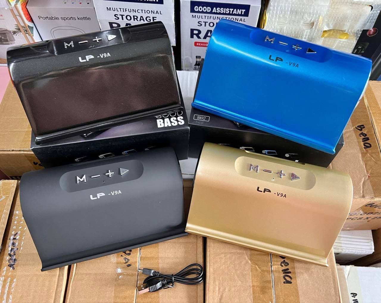 LP-V9A Wireless Portable Speaker with Phone Stand