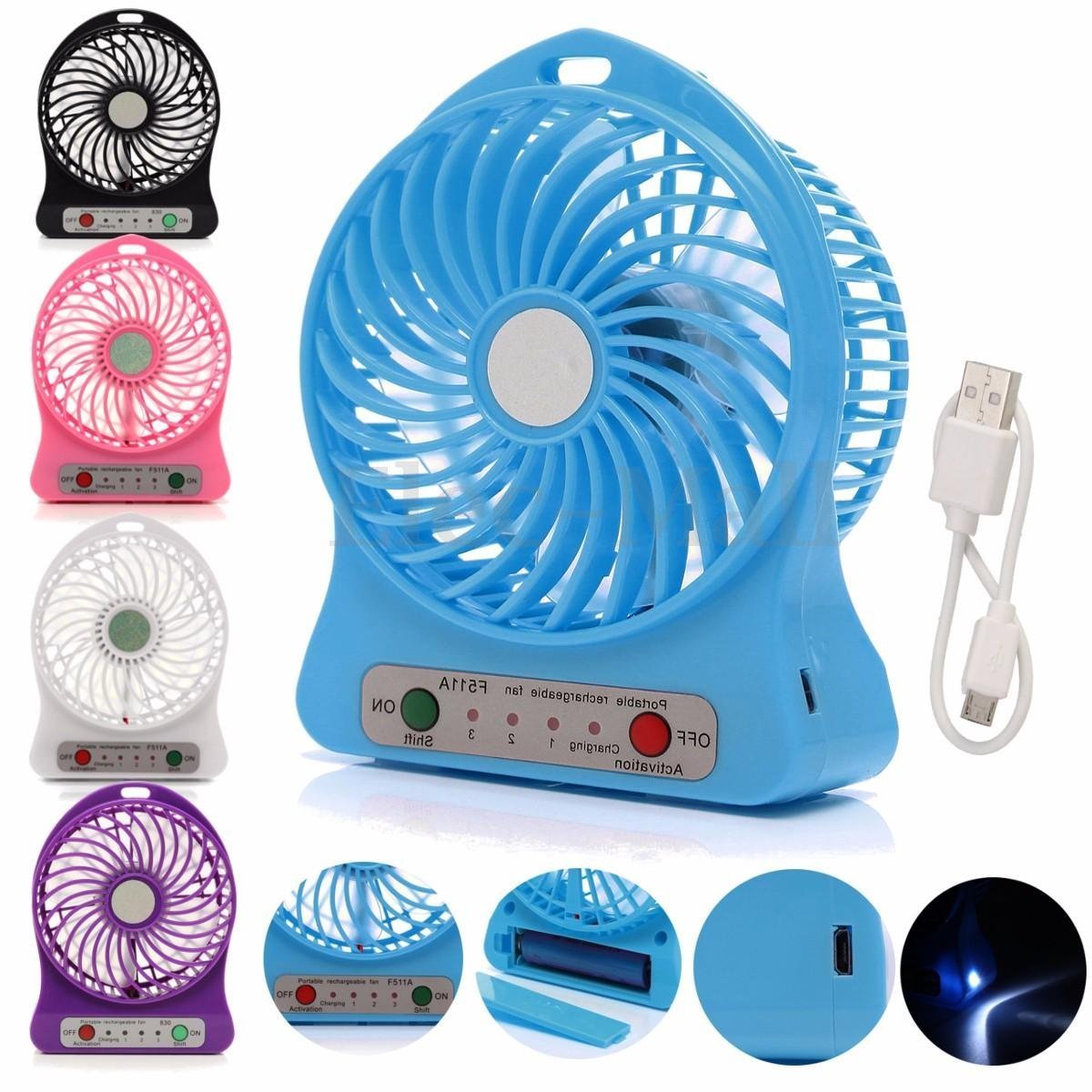 Portable Rechargeable Mini Fan